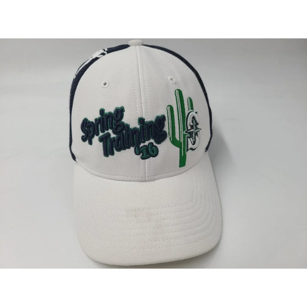 Kids Seattle Mariners Spring Training 2016 47 Brand Mesh Adjustable Hat Cap MLB